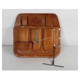 Craftsman leather tool belt, top grain cowhide,