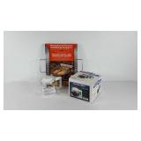 Grill topper and replacement carafe pot for