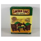 Large box of Lincoln Logs