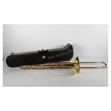 Bundy brass trombone, Selmer Bach, with 12c