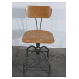 Industrial Stool, Drafting Table type, very cool