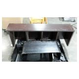 Skid lot of furniture pieces. Two risers and a