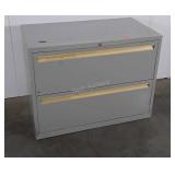 File Cabinet, 2 drawer Lateral File, no key