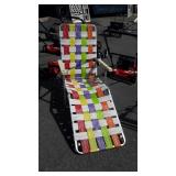 Folding lawn chair chaise Style, nice multi c