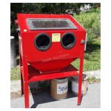 Clarke model SB9007 sandblaster and accessories,