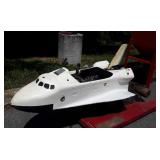 Space shuttle amusement ride, has not  been