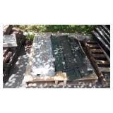 1 and a partial bundle of roof shingles