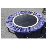 Urban rebounding exercise trampoline