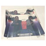 Two video store window decals for The Hard Way