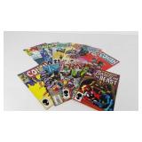 Comic books, ten Marvel titles including Conan,