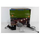 Malibu landscape lighting, cast aluminum garden