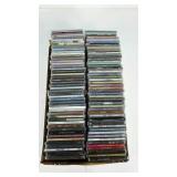 Flat of CDs. Assorted genres and artists.