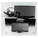 Bose Sound Dock with remote, not tested, seller