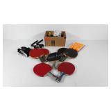 Ping pong paddles, net and balls, seller code LW