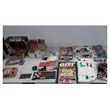 Nascar Collectibles, magazines, trading cards,