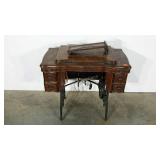 Sewing table and machine by White Family Rotary