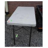 4ft Lifetime Table, used as top shows still good
