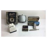 Twinplex razor stripper, razor blade holder, and