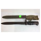 Bayonet knife with sheath ET 77550