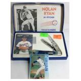 Nolan Ryan Pocket knife case 300th win and sport