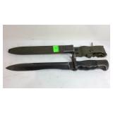 Bayonet knife with sheath ET39AA0A