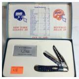 WR Case and Sons collector knife Super bowl XXV