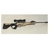 Bear River model tpr 1200 pellet rifle with 4 x