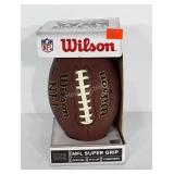 Wilson NFL Super Grip football in box. Seller