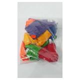 Bag of bean bags, includes a dozen 5" bags,