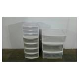 Plastic storage drawers, 5 pieces, seller code P5