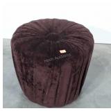 Upholstered Footstool, 20x18" high