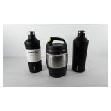 Drinkware, includes two corkcicle canteens and