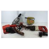 Power tools, includes drill, Black and Decker jig
