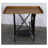 White Sewing Machine Co, Treadle Base with Oak