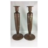 Sterling silver one bronze silver crest arts and