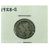 1928-S Mercury Dime