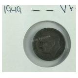 1949 Roosevelt Dime