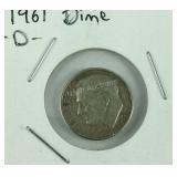 1961-D Roosevelt Dime