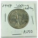1944 walking liberty half dollar