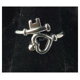 Size 7 Sterling silver ring