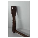 Wooden apple butter stirrer, 16" x 52"