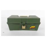 Fishing supplies, Plano tackle box with tackle,