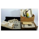 Ephemera group, advertising calendars, mostly