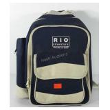Rio adventure picnic bag, includes wooden cheese
