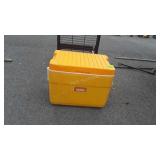 Vintage Yellow Thermos Cooler, cool look here