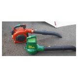 Two blowers, weed eater 2510 Electric 
 and