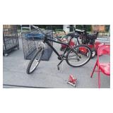 Bike, SR Suntour, black color, dusty but in good