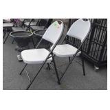Pair of poly Folding Chairs seller code 36