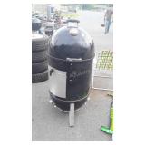 Weber Meat Smoker Grill, has cover, 22" dia.
