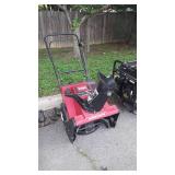Toro power curve snow blower 5.0 HP, 20 inch